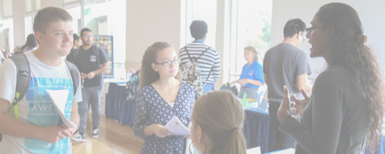 Students at Career Fair