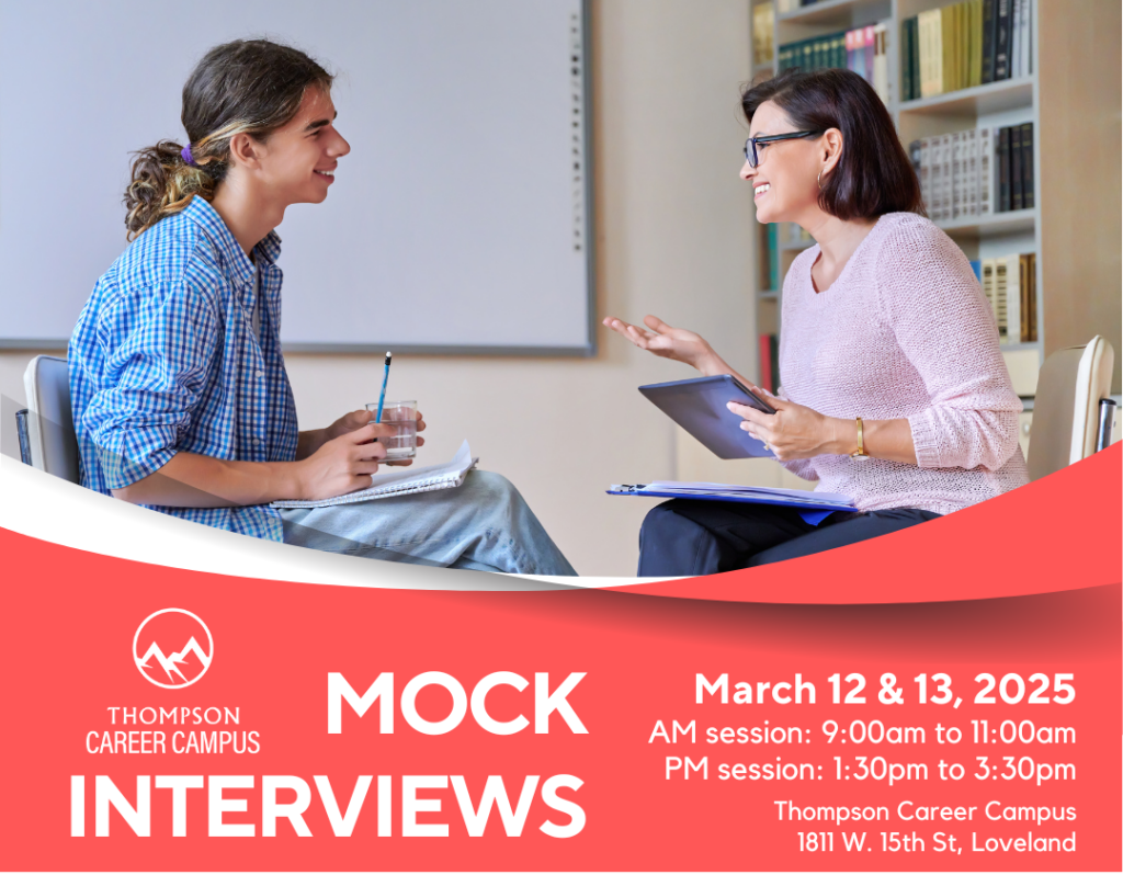 Mock Inteviews Thompson Career Campus Mock Interviews - NoCO Inspire
